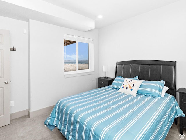 3092 S Country Club Way, Garden City, UT 84028 - carpeted bedroom featuring baseboards and recessed lighting