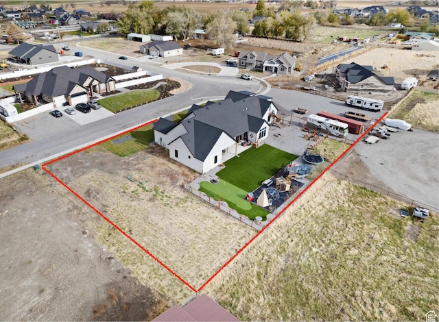 drone / aerial view