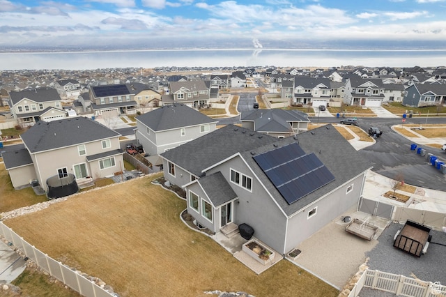 536 W Granite Cir, Saratoga Springs, UT 84045 - bird's eye view with a residential view and a water view