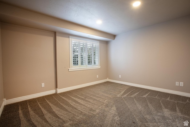 2783 S Irene Dr E, Bountiful, UT 84010 - interior space featuring baseboards and dark carpet