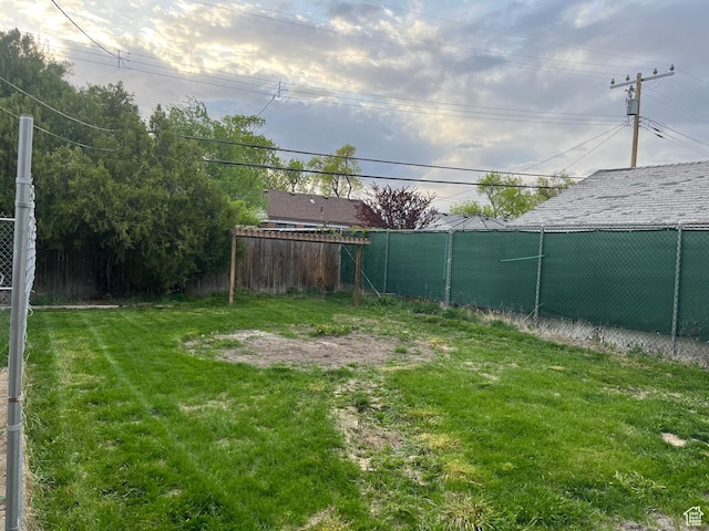 793 N 1200 W, Salt Lake City, UT 84116 - view of yard featuring fence