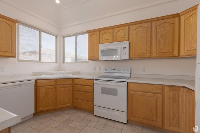 2365 E 160 S, St George, UT 84790 - kitchen featuring white appliances and sink