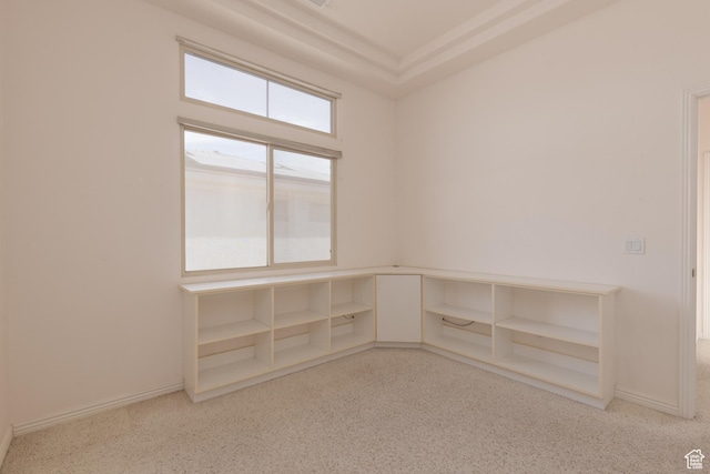 2365 E 160 S, St George, UT 84790 - carpeted empty room with a tray ceiling