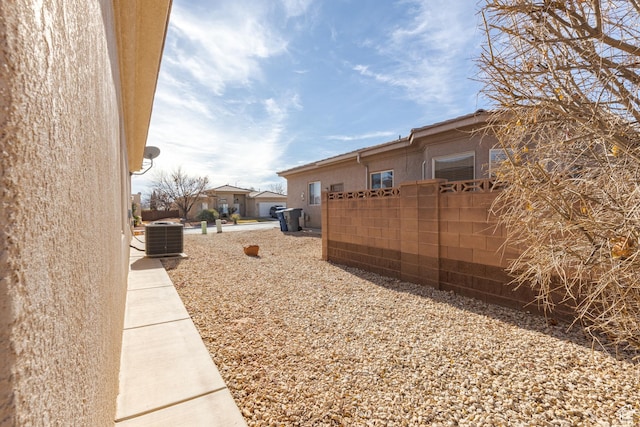 2365 E 160 S, St George, UT 84790 - view of yard featuring central air condition unit