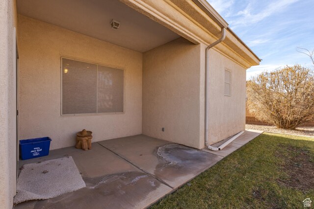 2365 E 160 S, St George, UT 84790 - property entrance with a patio