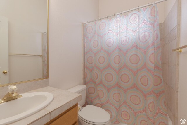 2365 E 160 S, St George, UT 84790 - bathroom featuring vanity and toilet