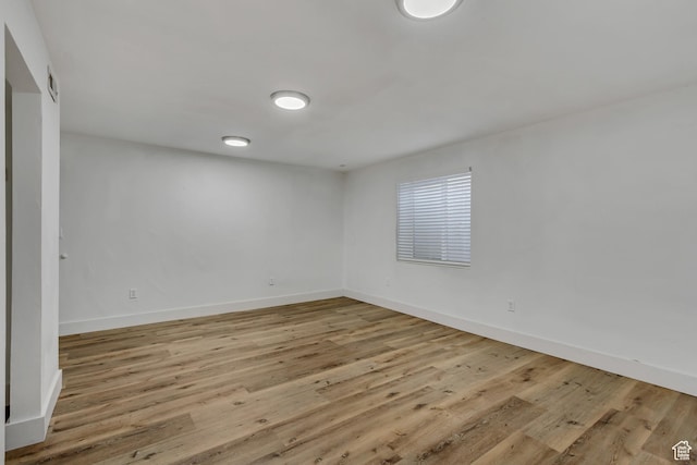 12756 S Diamond Back Dr W, Riverton, UT 84096 - spare room featuring light wood-type flooring