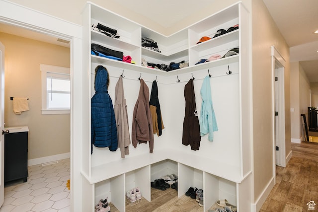 view of mudroom