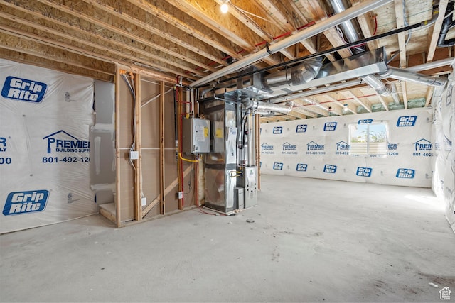 1367 N Harper Way Unit 0248, Tooele, UT 84074 - basement featuring heating unit and tankless water heater