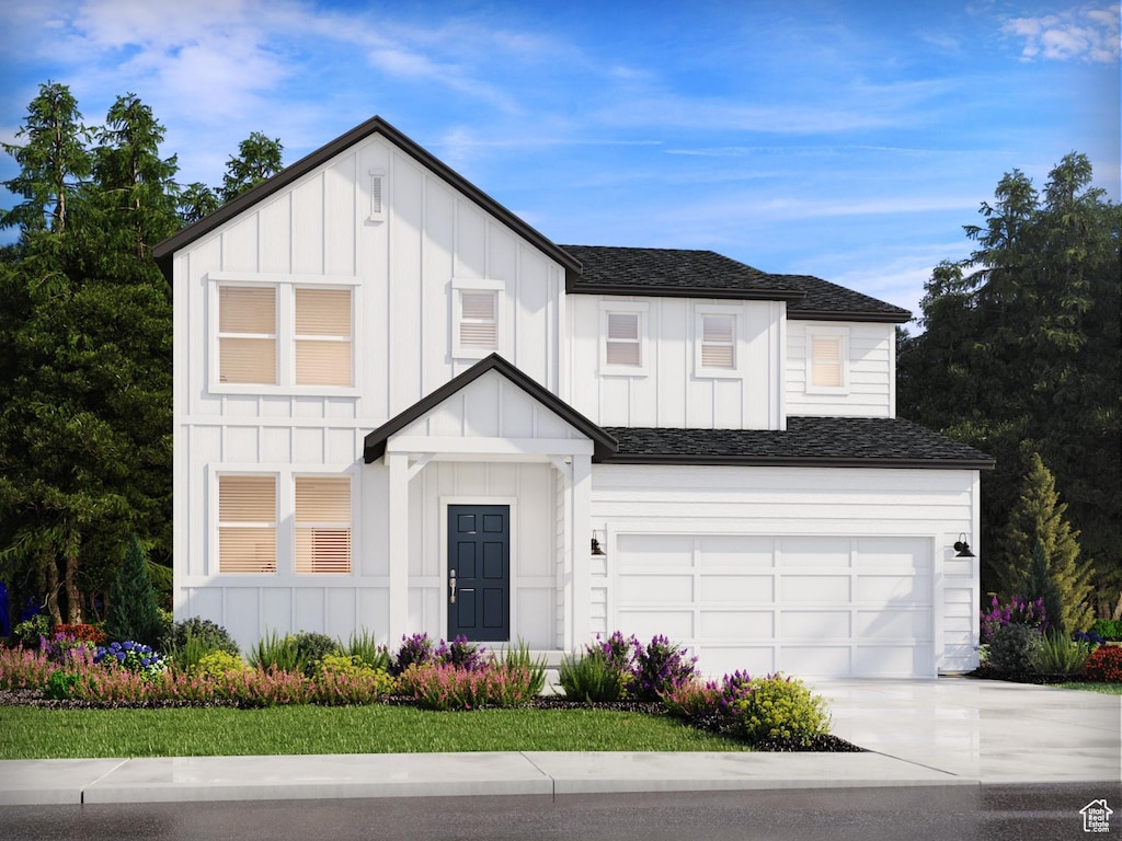 1367 N Harper Way Unit 0248, Tooele, UT 84074 - view of front of house with a garage