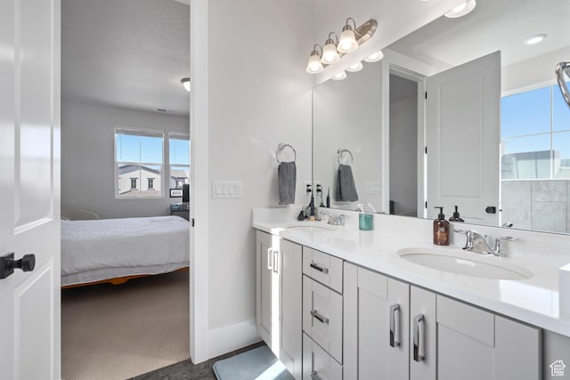 5629 S Adobe Sun Dr, St George, UT 84790 - bathroom featuring vanity
