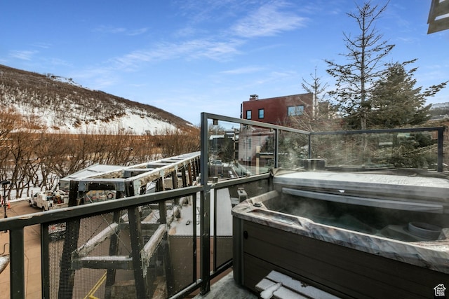 692 Main St Unit D, Park City, UT 84060 - exterior space featuring a mountain view