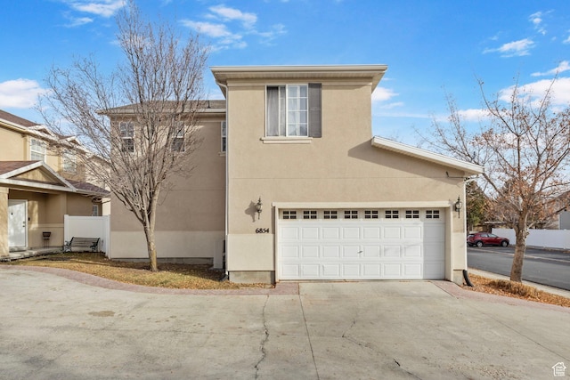 6854 W Callery S, West Jordan, UT 84081 - front of property featuring a garage