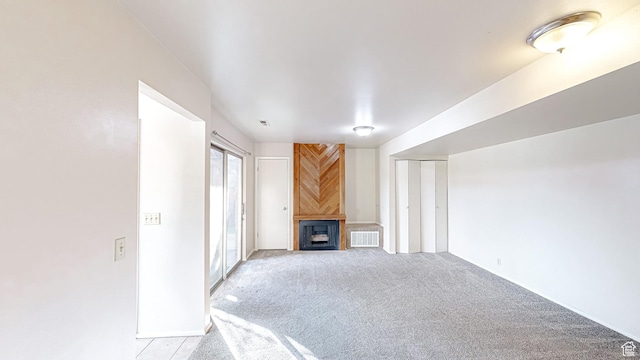 1685 N Hickory Ln W, Provo, UT 84604 - unfurnished living room with light carpet