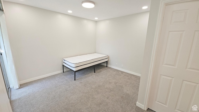 1303 N Riverside Ave Unit 36, Provo, UT 84604 - carpeted bedroom with baseboards and recessed lighting