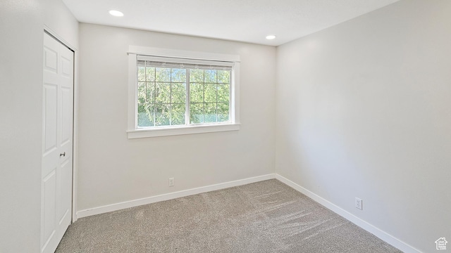 1303 N Riverside Ave Unit 36, Provo, UT 84604 - unfurnished bedroom with carpet and recessed lighting