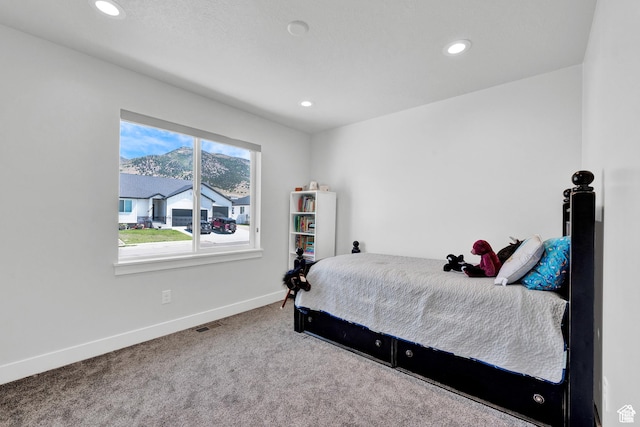 1021 N 600 E, Morgan, UT 84050 - carpeted bedroom featuring recessed lighting and baseboards