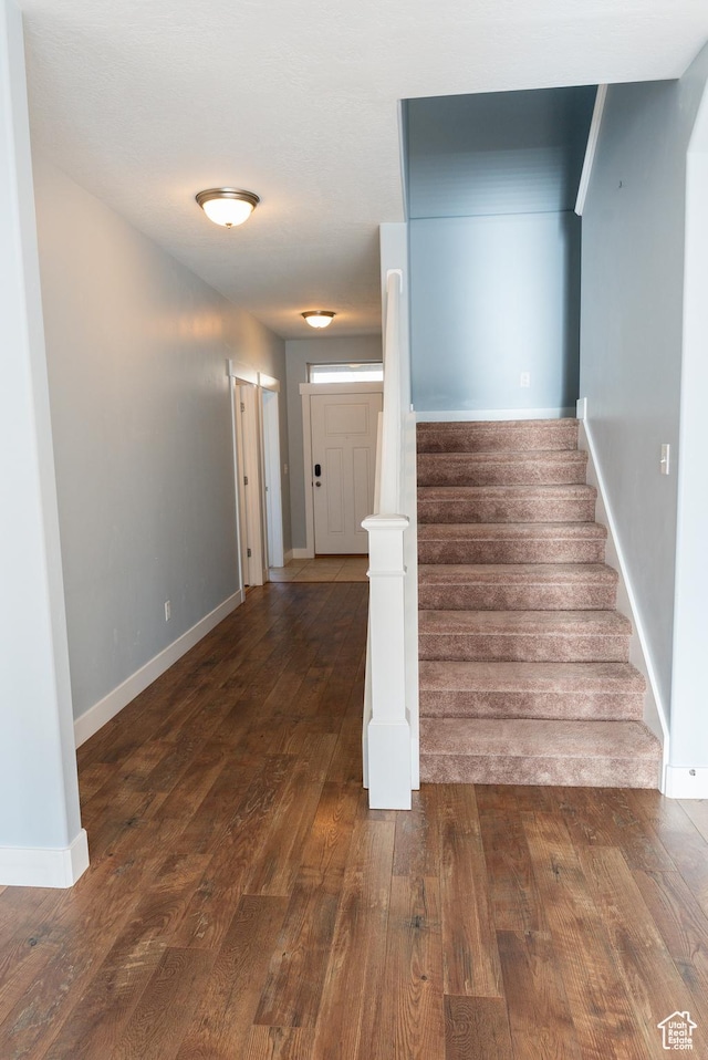 1645 W 430 N, Lindon, UT 84042 - stairs featuring hardwood / wood-style flooring