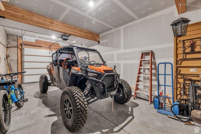 4125 S Buck Way Unit 1958, Heber City, UT 84032 - garage featuring a garage door opener