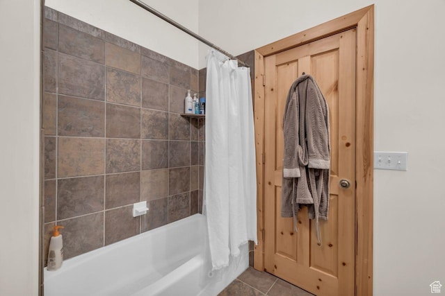 4125 S Buck Way Unit 1958, Heber City, UT 84032 - bathroom with tile patterned floors and shower / tub combo