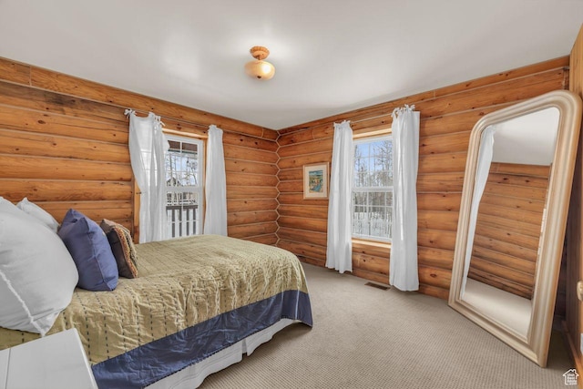 4125 S Buck Way Unit 1958, Heber City, UT 84032 - bedroom featuring carpet floors and rustic walls