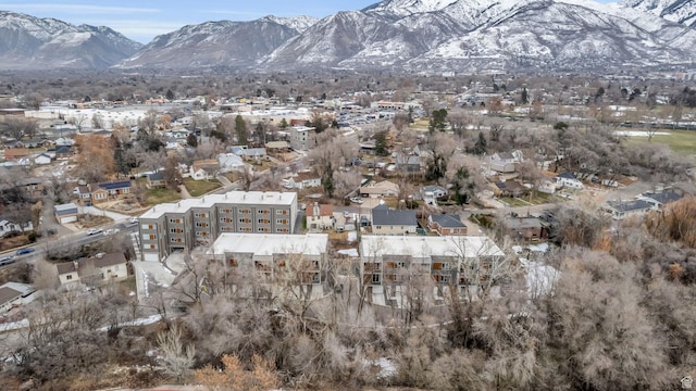 233 E Burch Creek Pl S, Ogden, UT 84405 - aerial view with a mountain view and a residential view
