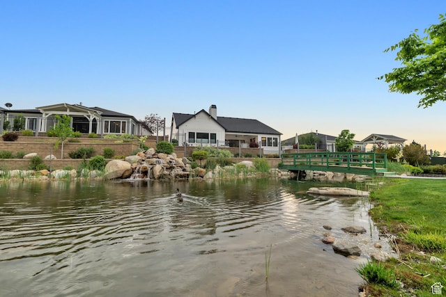 property view of water