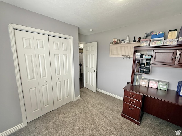 952 W 675 N, Tremonton, UT 84337 - carpeted home office featuring a textured ceiling