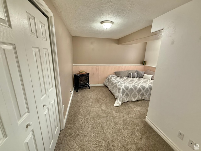 952 W 675 N, Tremonton, UT 84337 - carpeted bedroom featuring a textured ceiling