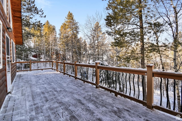 51 Aspen Loop 51&52, Oakley, UT 84055 - view of snow covered deck