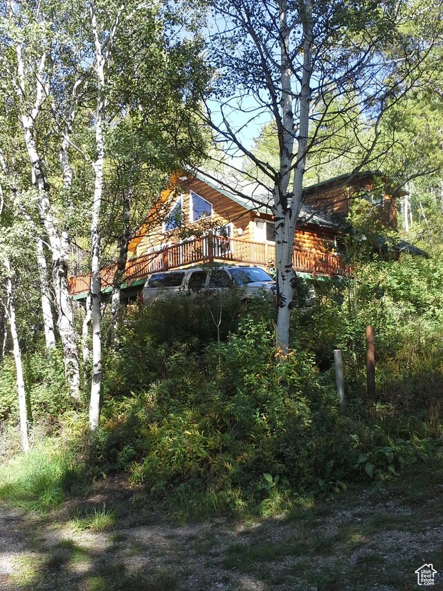 51 Aspen Loop 51&52, Oakley, UT 84055 - view of yard featuring a deck