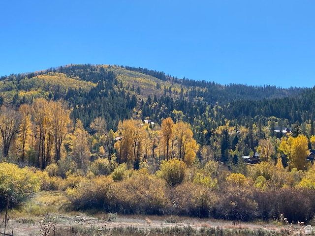 51 Aspen Loop 51&52, Oakley, UT 84055 - view of mountain background featuring a heavily wooded area