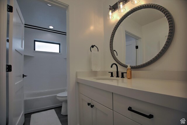 585 N Amber Ln, Garden City, UT 84028 - bathroom with vanity and toilet