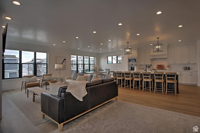 585 N Amber Ln, Garden City, UT 84028 - living room with light hardwood / wood-style flooring