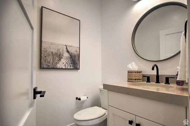 585 N Amber Ln, Garden City, UT 84028 - bathroom featuring vanity and toilet