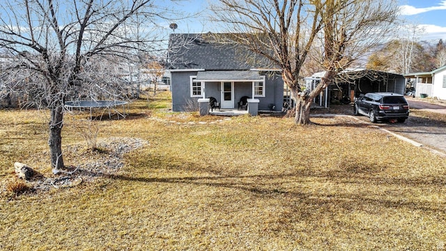 60 S 100 W, Monroe, UT 84754 - view of front facade with a trampoline and a carport