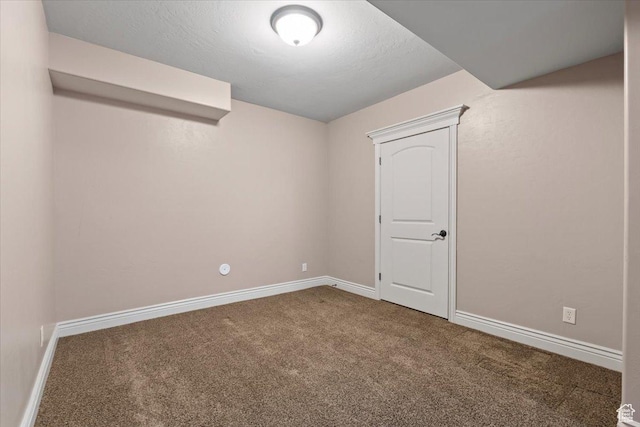 2493 S Aster Way, Saratoga Springs, UT 84045 - unfurnished room with carpet floors, a textured ceiling, and baseboards