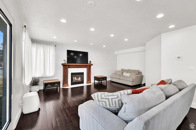 582 W 3900 N, Pleasant View, UT 84414 - living room with hardwood / wood-style floors