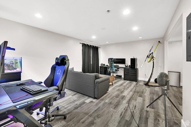 582 W 3900 N, Pleasant View, UT 84414 - office with light wood-type flooring