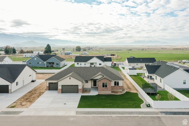732 E 750 S, Preston, ID 83263 - bird's eye view with a mountain view and a residential view