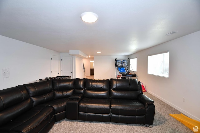 2129 N 3000 W, Plain City, UT 84404 - living area featuring visible vents, baseboards, and carpet