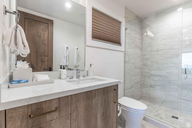 1269 Rothwell Rd, Park City, UT 84060 - bathroom with vanity, toilet, and walk in shower