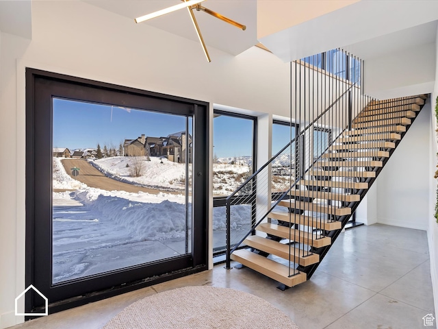 interior space with a healthy amount of sunlight