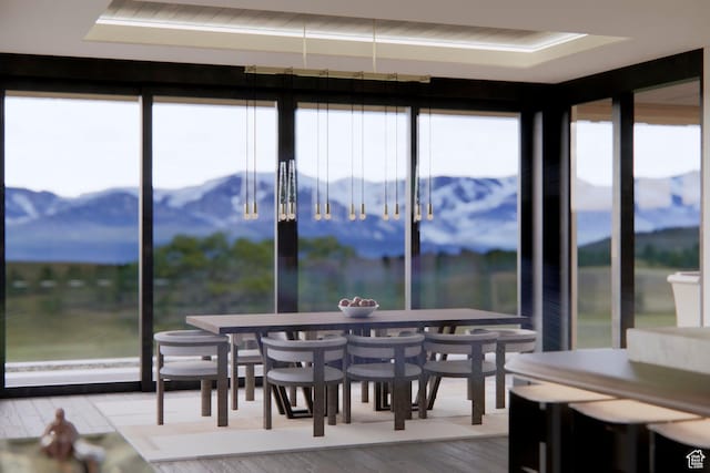 1146 Snow Berry St Unit 62, Park City, UT 84098 - sunroom / solarium featuring a mountain view and a healthy amount of sunlight