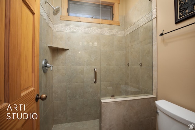 7352 Pine Dr, Park City, UT 84098 - bathroom with toilet and walk in shower