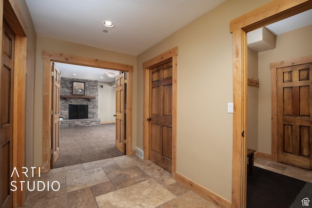 7352 Pine Dr, Park City, UT 84098 - corridor with light carpet