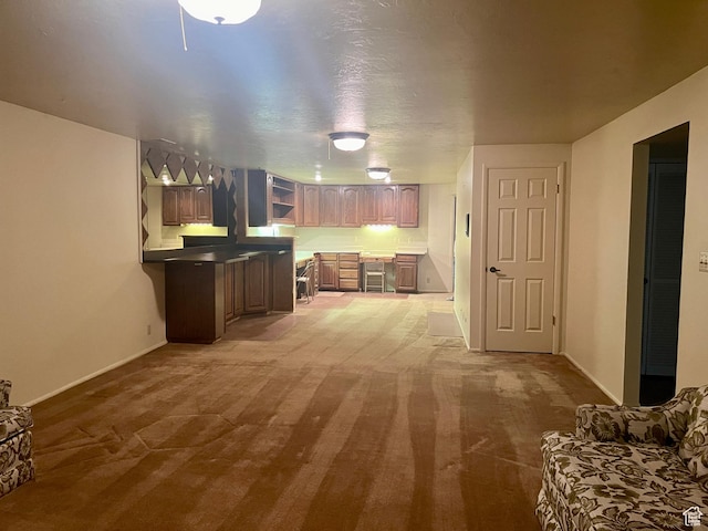 1581 E 6470 S, Murray, UT 84121 - kitchen featuring carpet floors and baseboards
