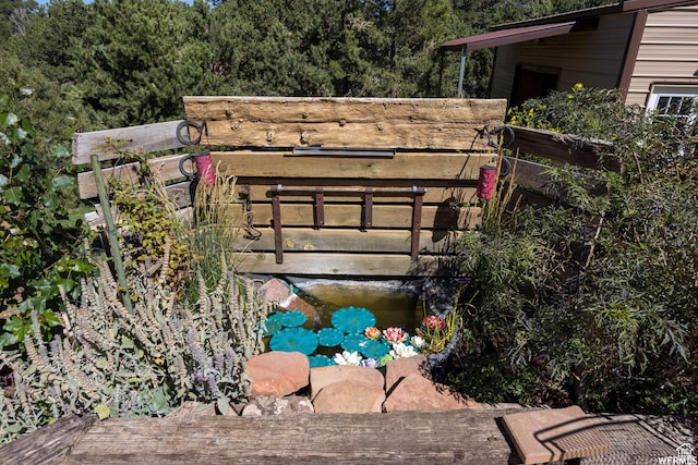 view of exterior details