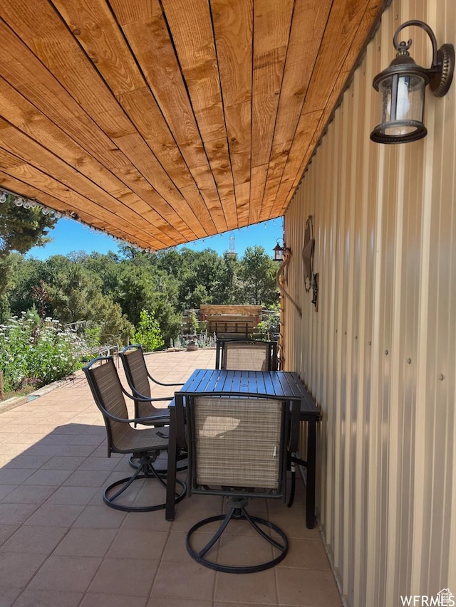 view of patio / terrace