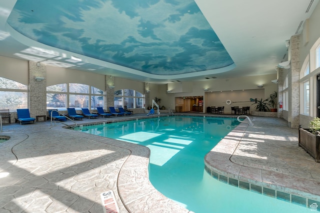 view of pool